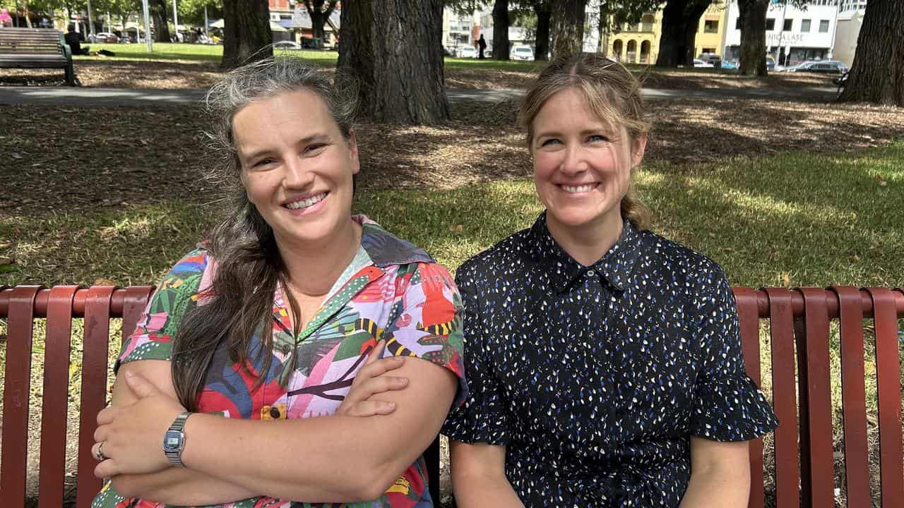 Climate Kids creators Linden Ashcroft and Lily O'Neill