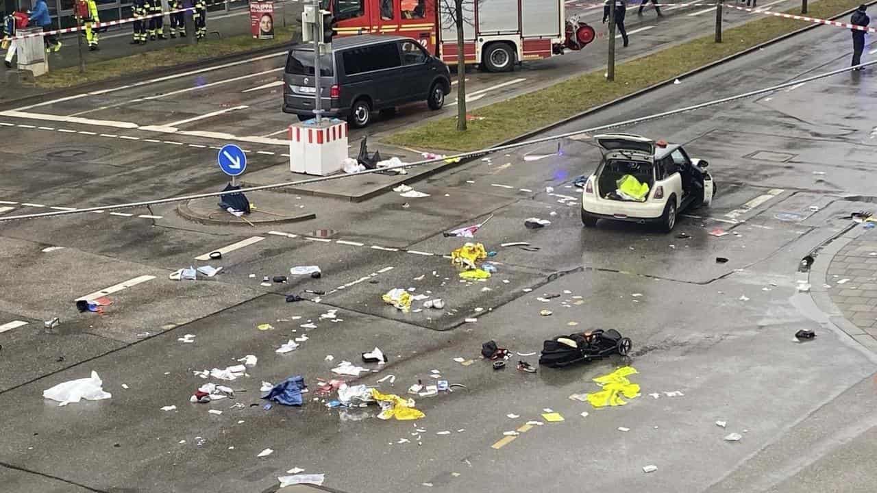 A file photo of the attack scene 