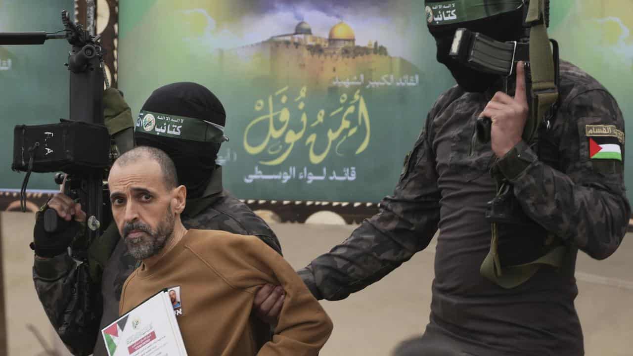 Israeli captive Eli Sharabi is released by Hamas