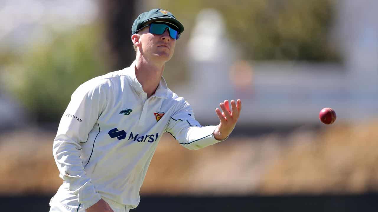 Tasmania Sheffield Shield captain Jordan Silk.