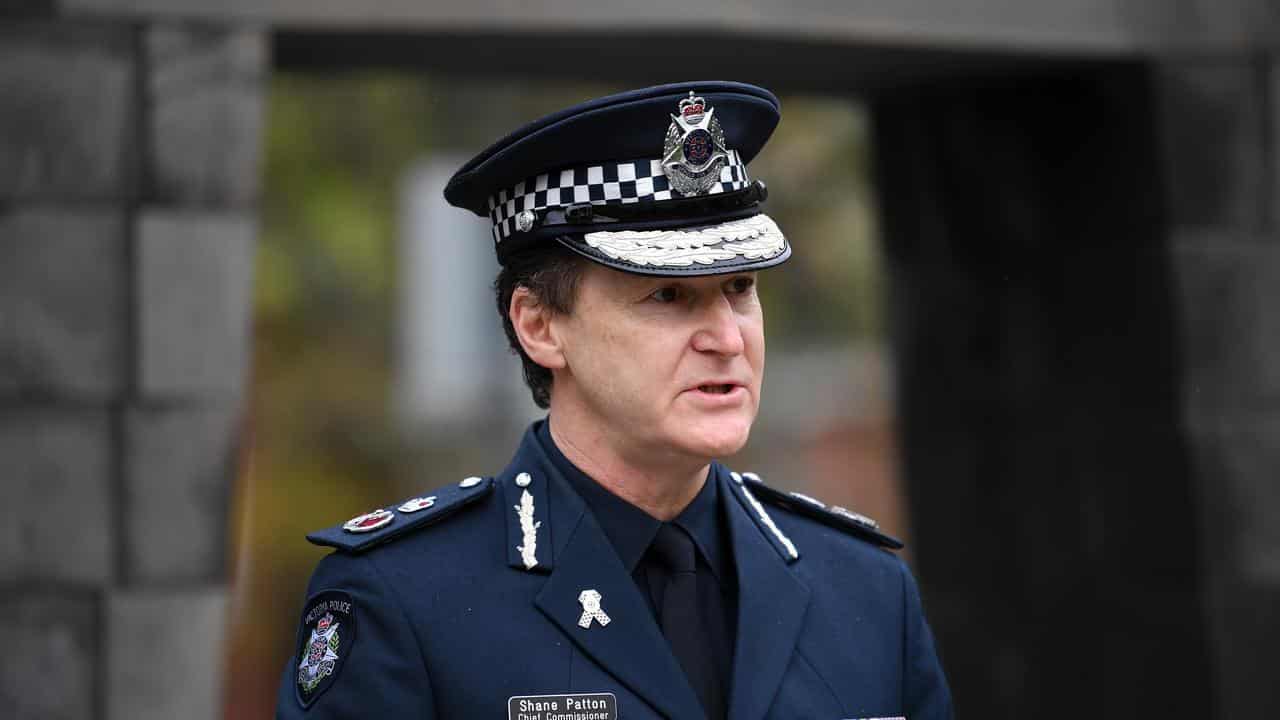 Former Victoria Police Commissioner Shane Patton