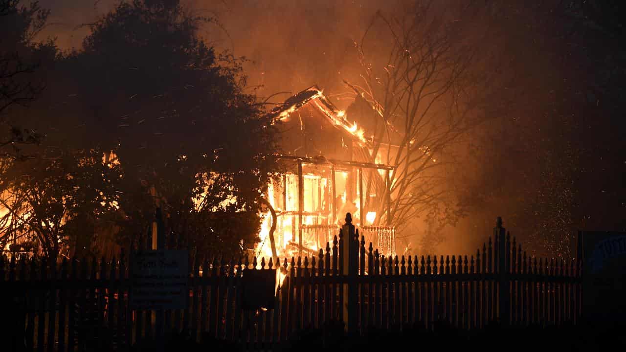 Gospers Mountain Fire at Bilpin, December 2019