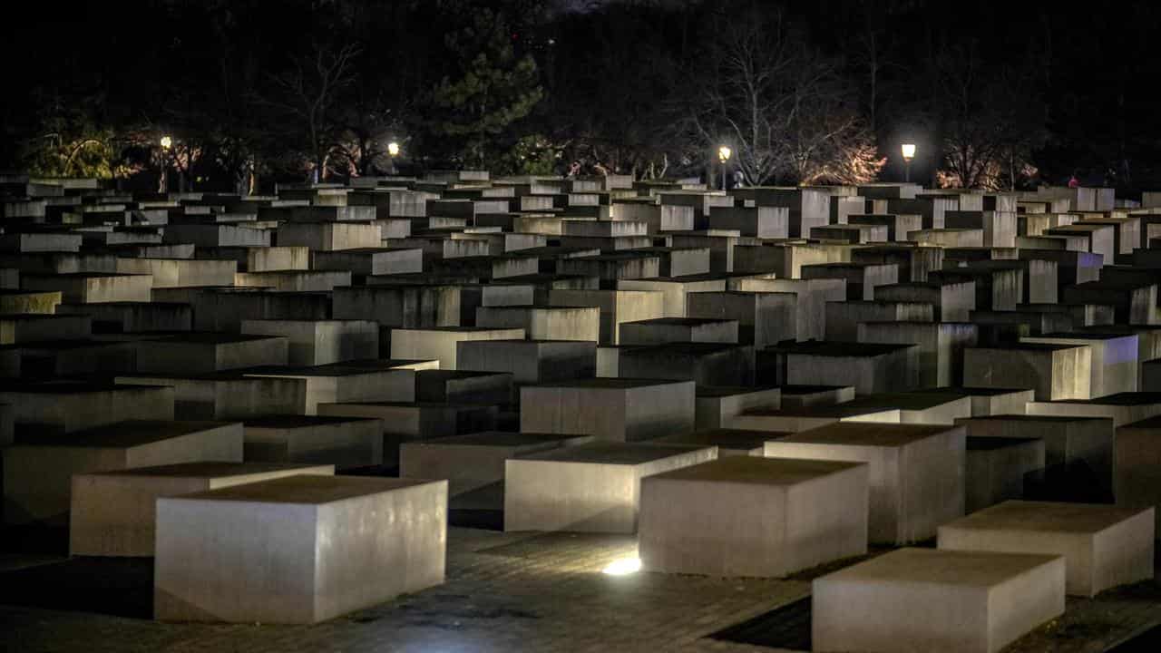 The Holocaust memorial in Berlin