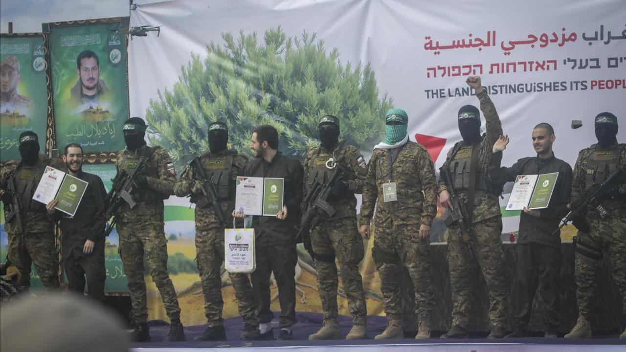 Five Israeli hostages