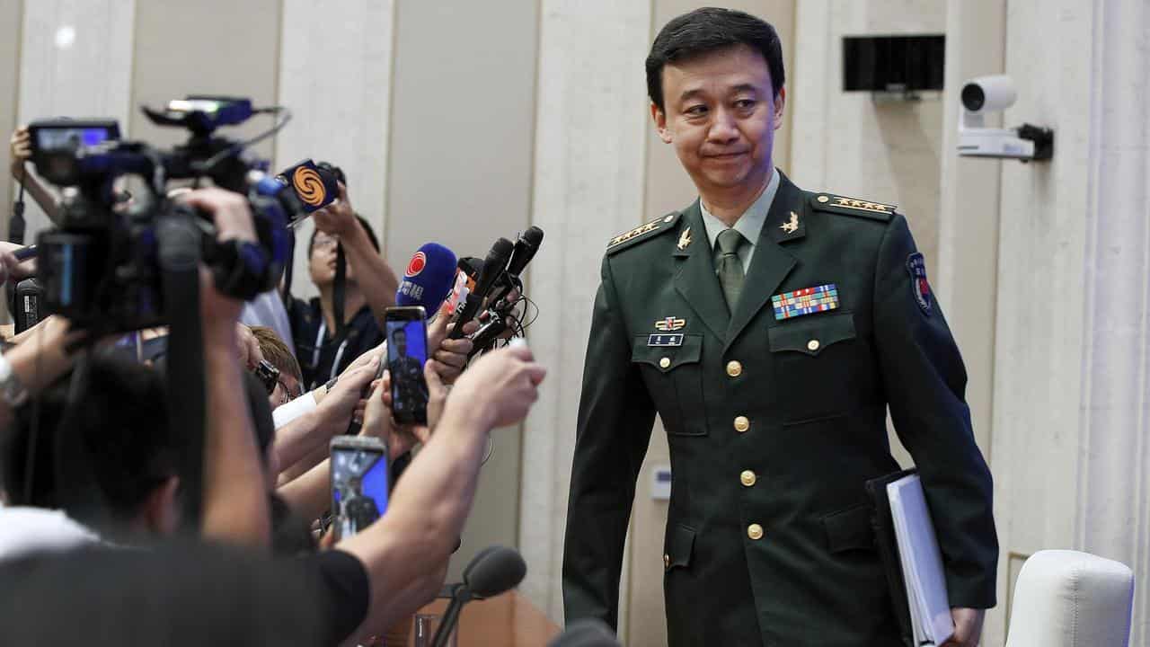 China Defence ministry spokesman Wu Qian