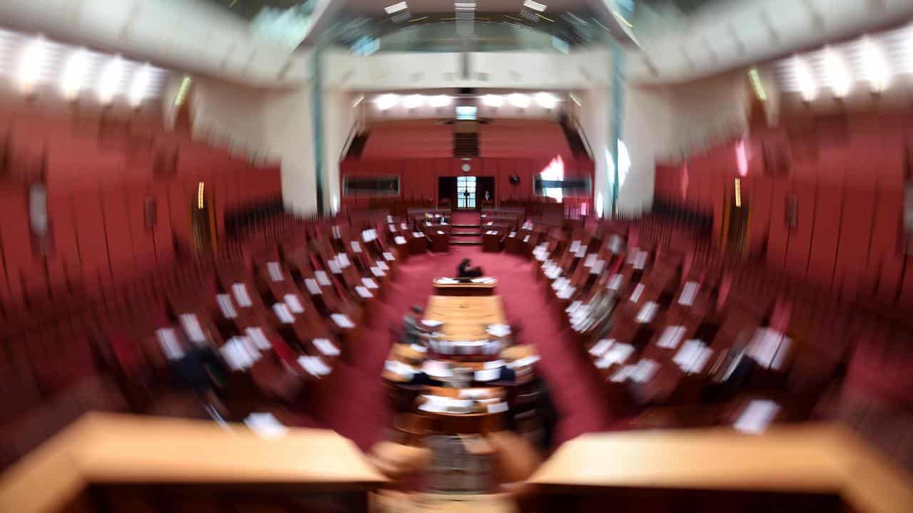 An overview of the Australian Senate chamber