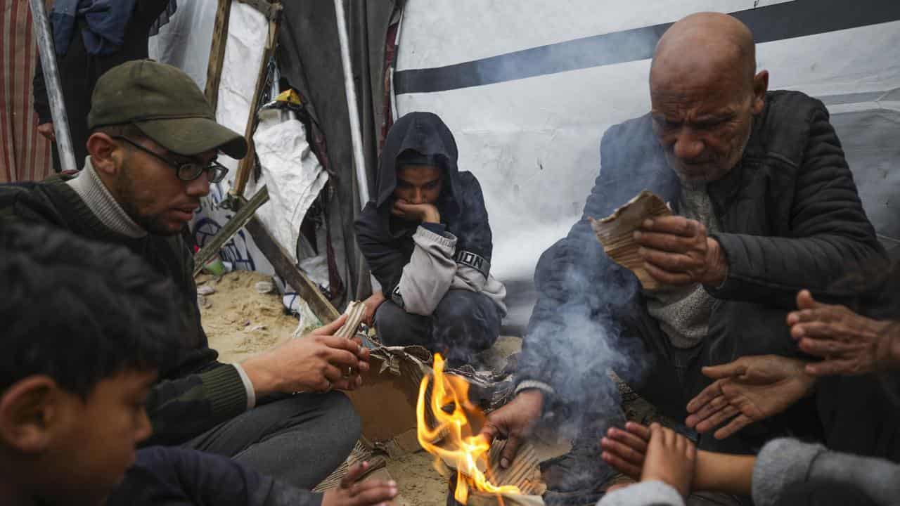 Palestinians in Gaza 