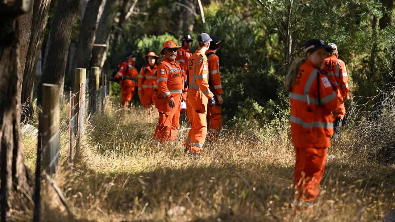 SES personnel search for Samantha Murphy (file)