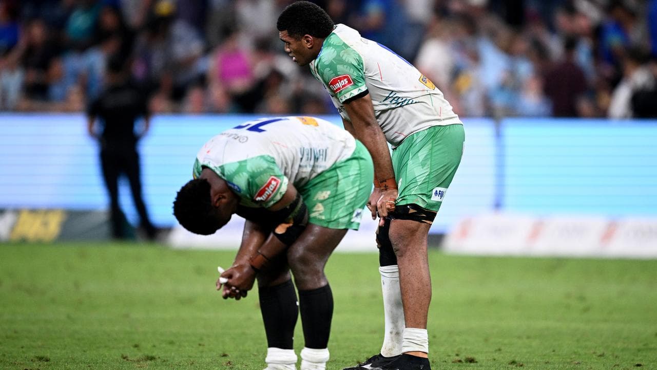 Inia Tabuavou and Meli Derenlagi.