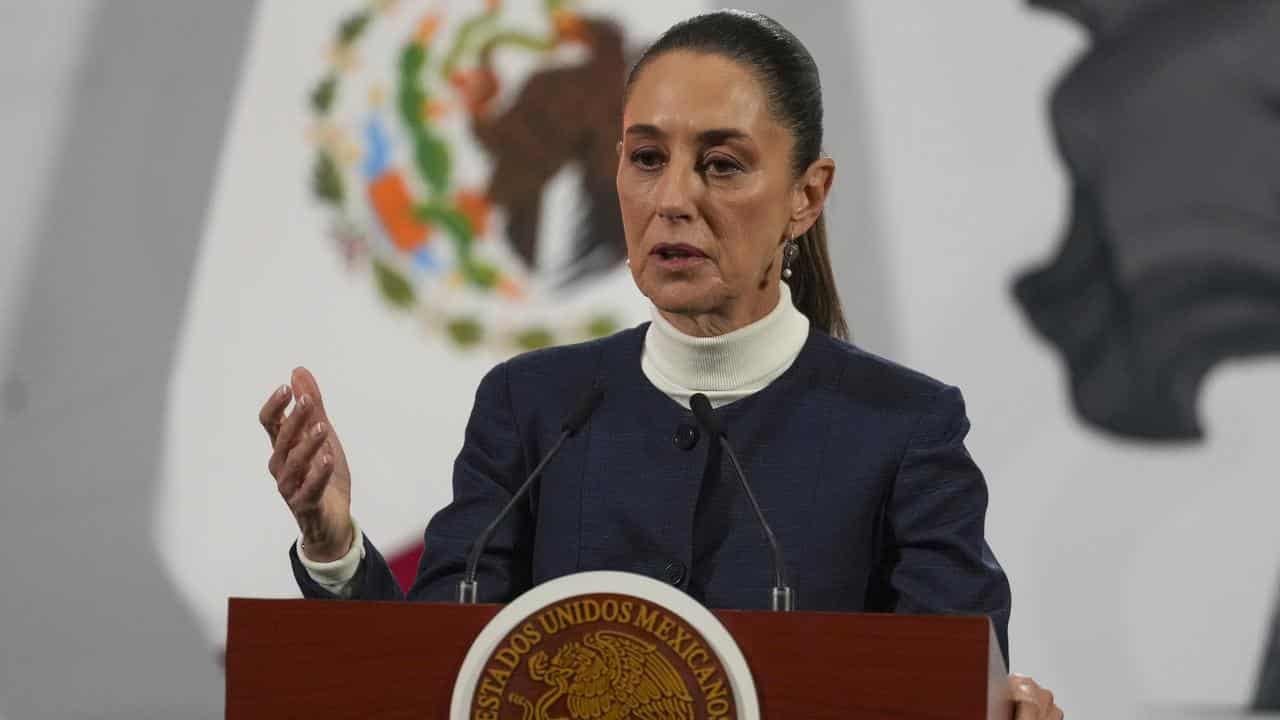 Mexican President Claudia Sheinbaum (file image)