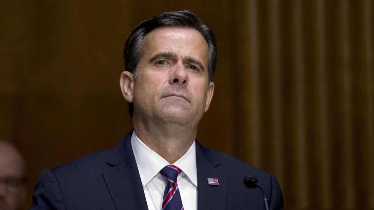 CIA Director John Ratcliffe (file image)