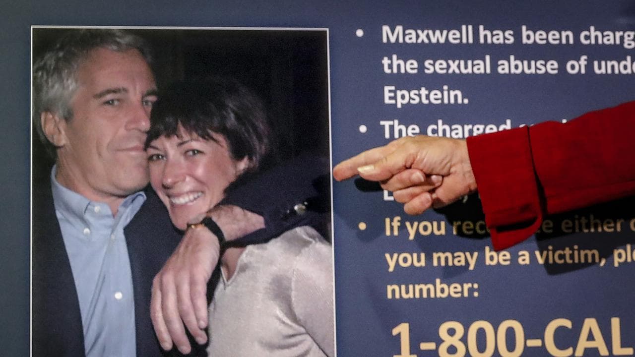 Jeffrey Epstein and Ghislaine Maxwell.