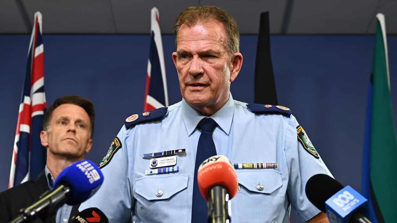 NSW Police Deputy Commissioner David Hudson