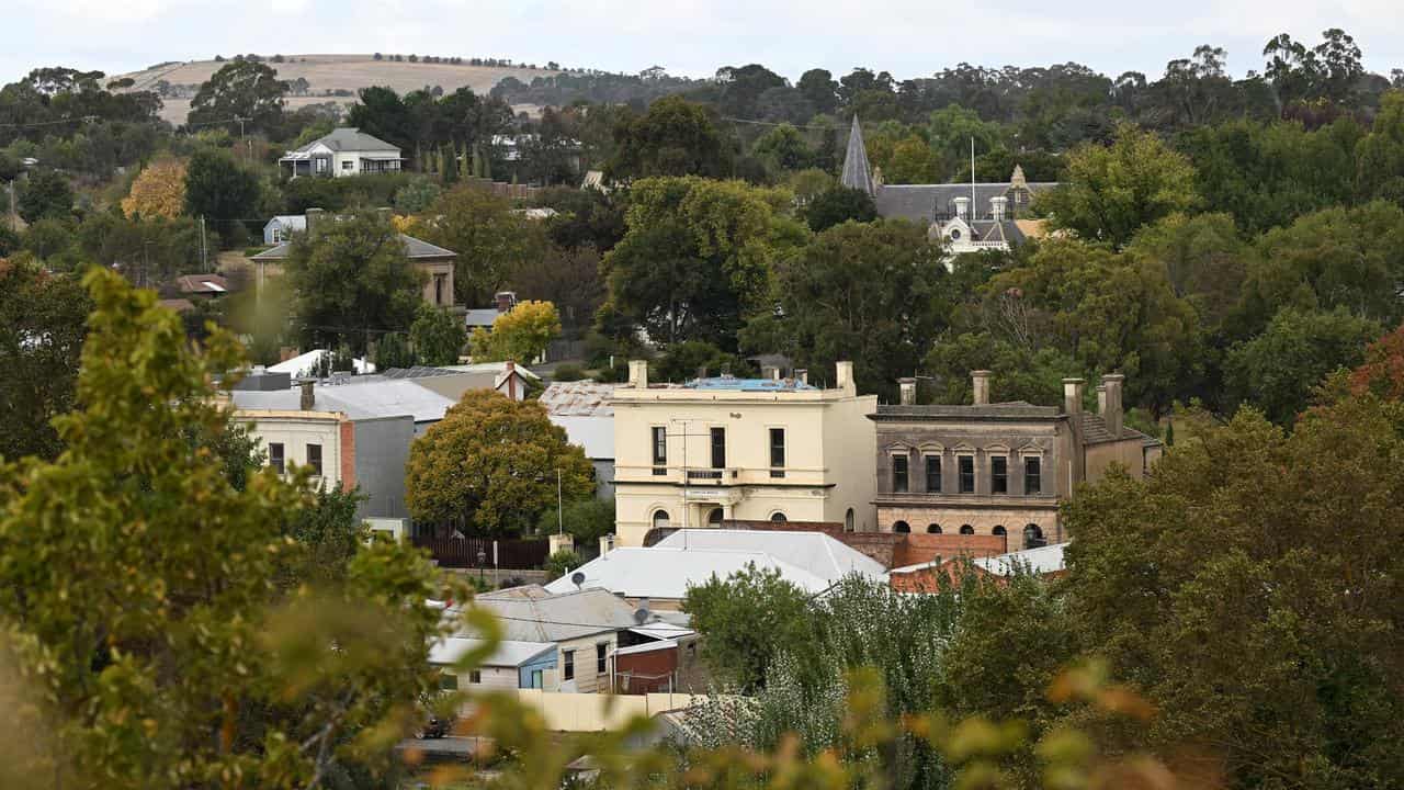 Buildings in Clunes (file)