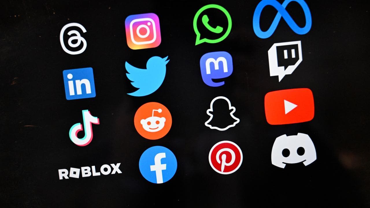 Social media companies (file image)