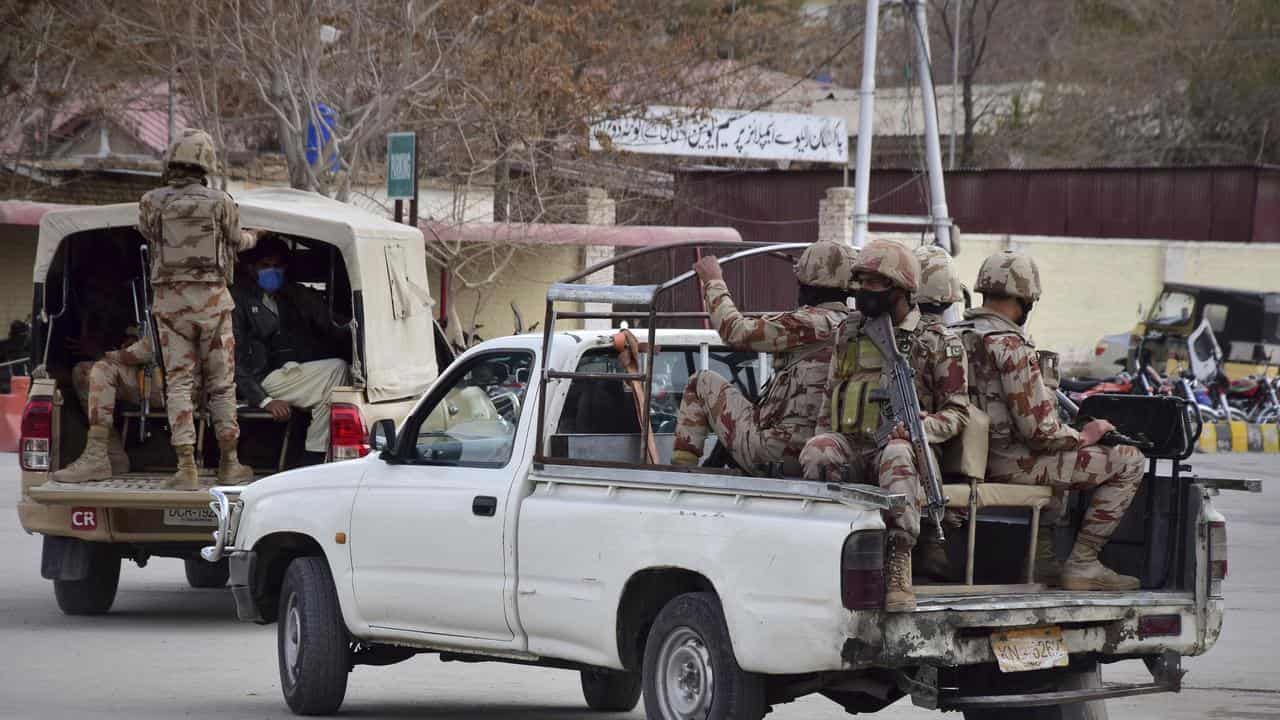 Pakistan Train Attacked