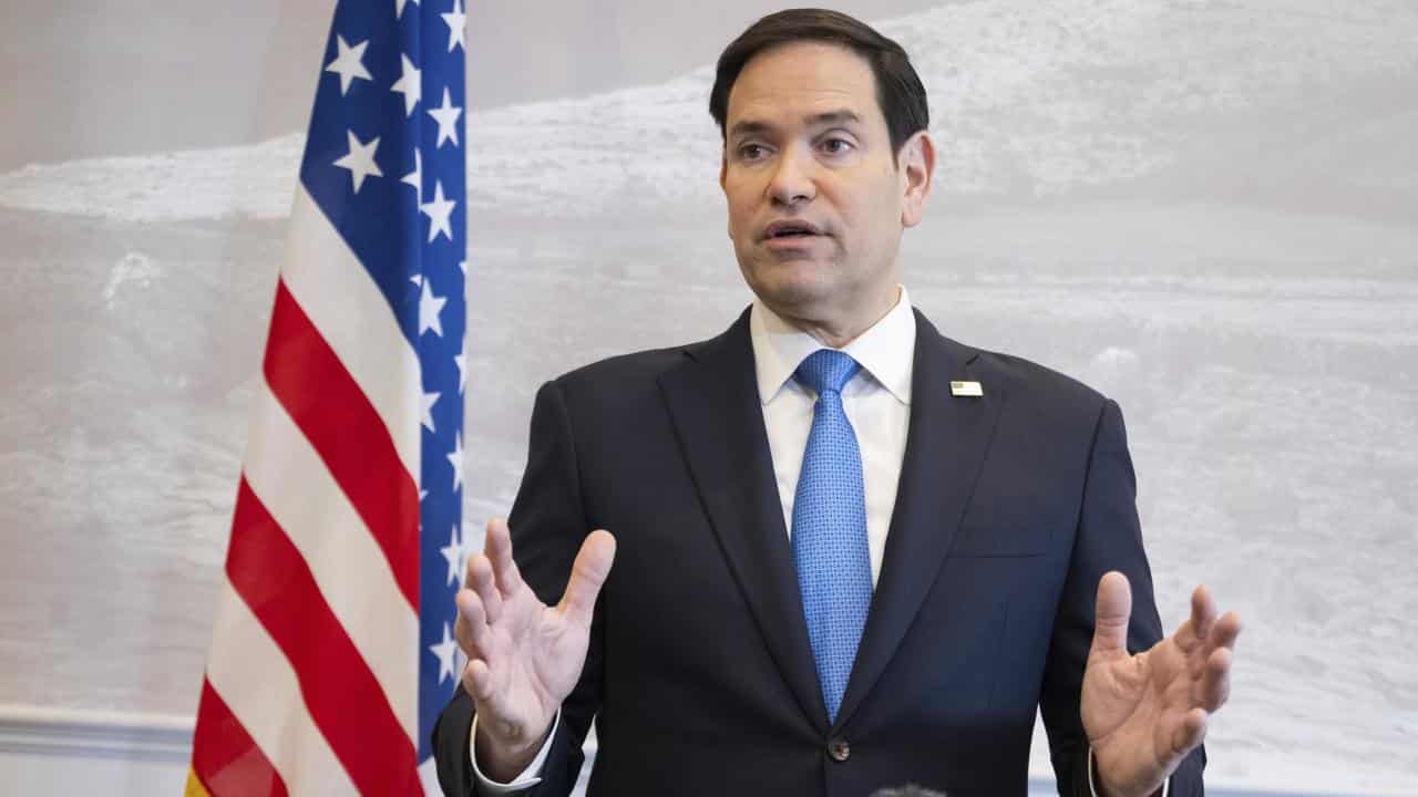 US Secretary of State Marco Rubio