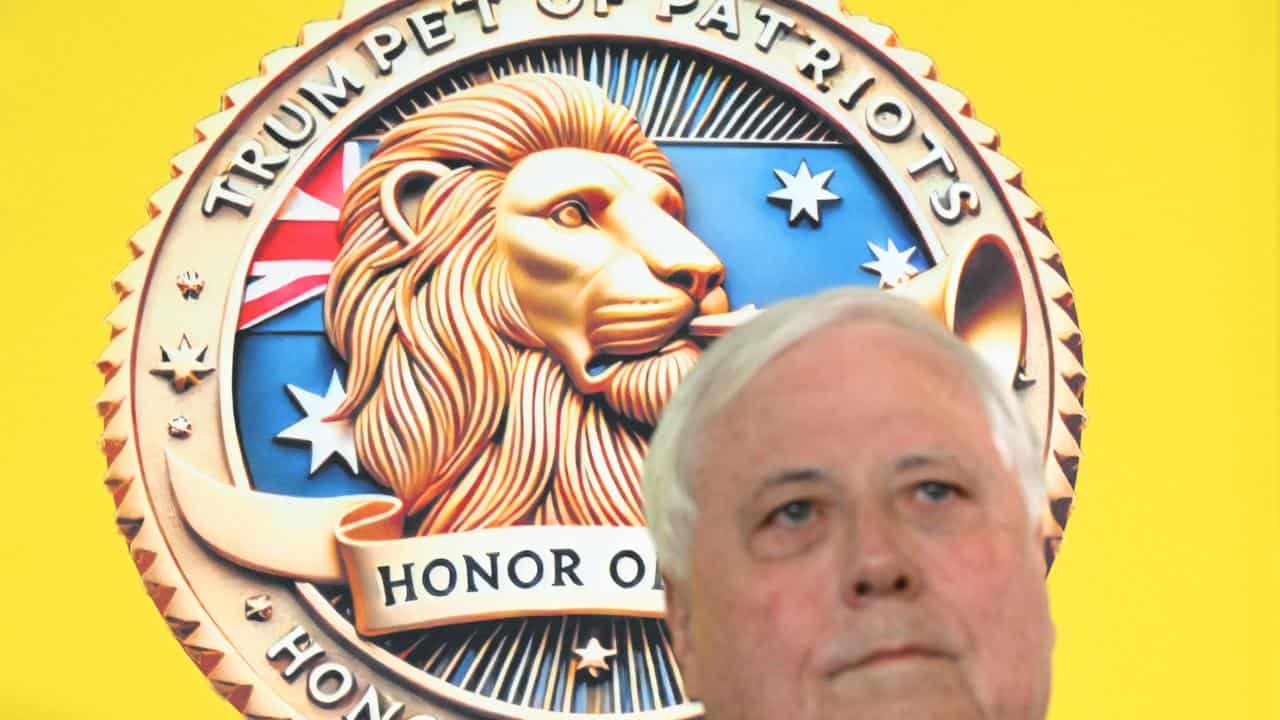 Clive Palmer launches the Trumpet of Patriots party