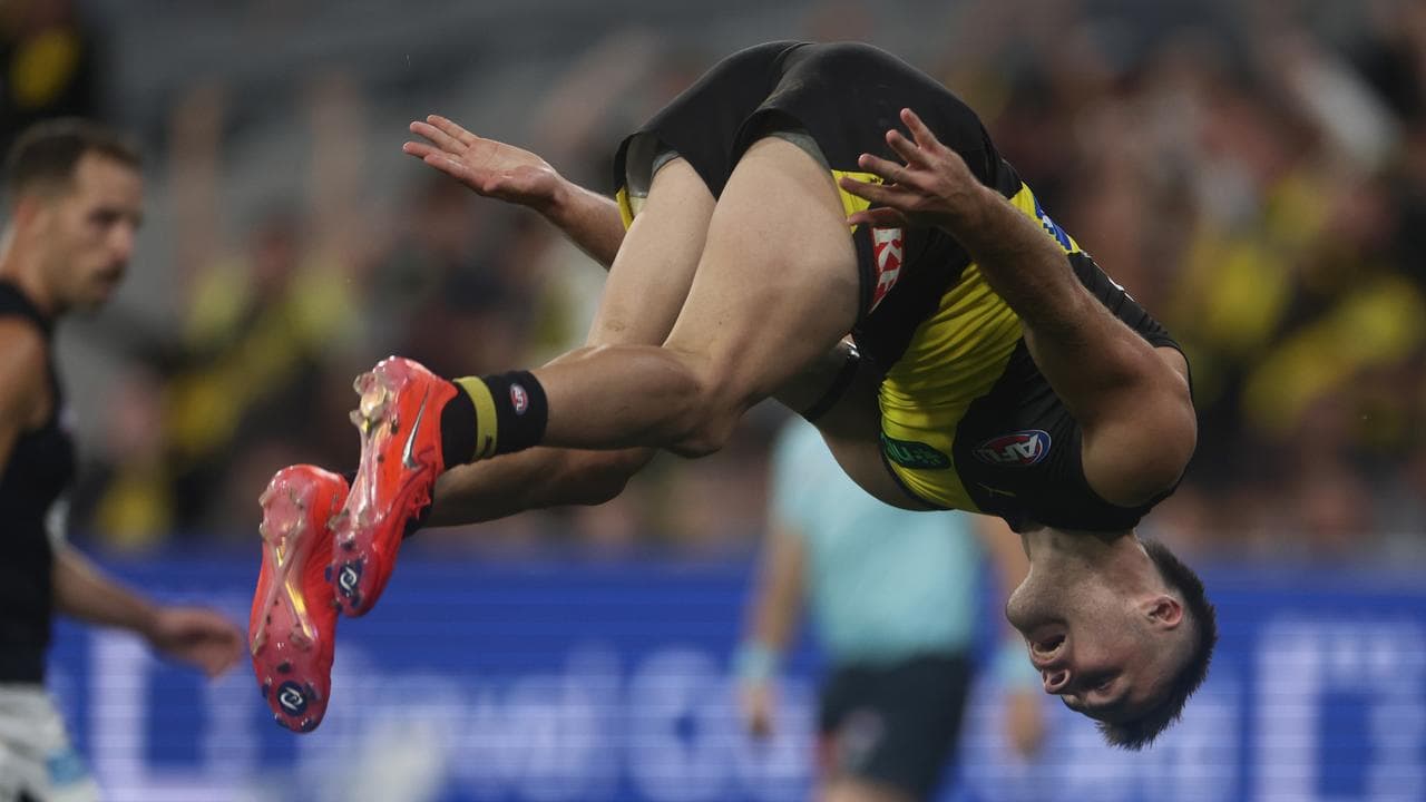 Head over heels with joy