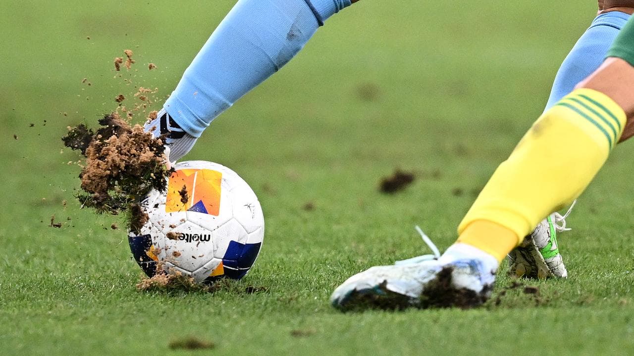 Chopped up pitch.