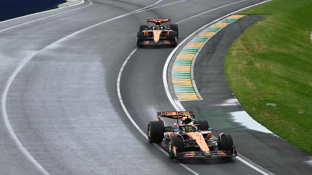 Lando Norris and Oscar Piastr.