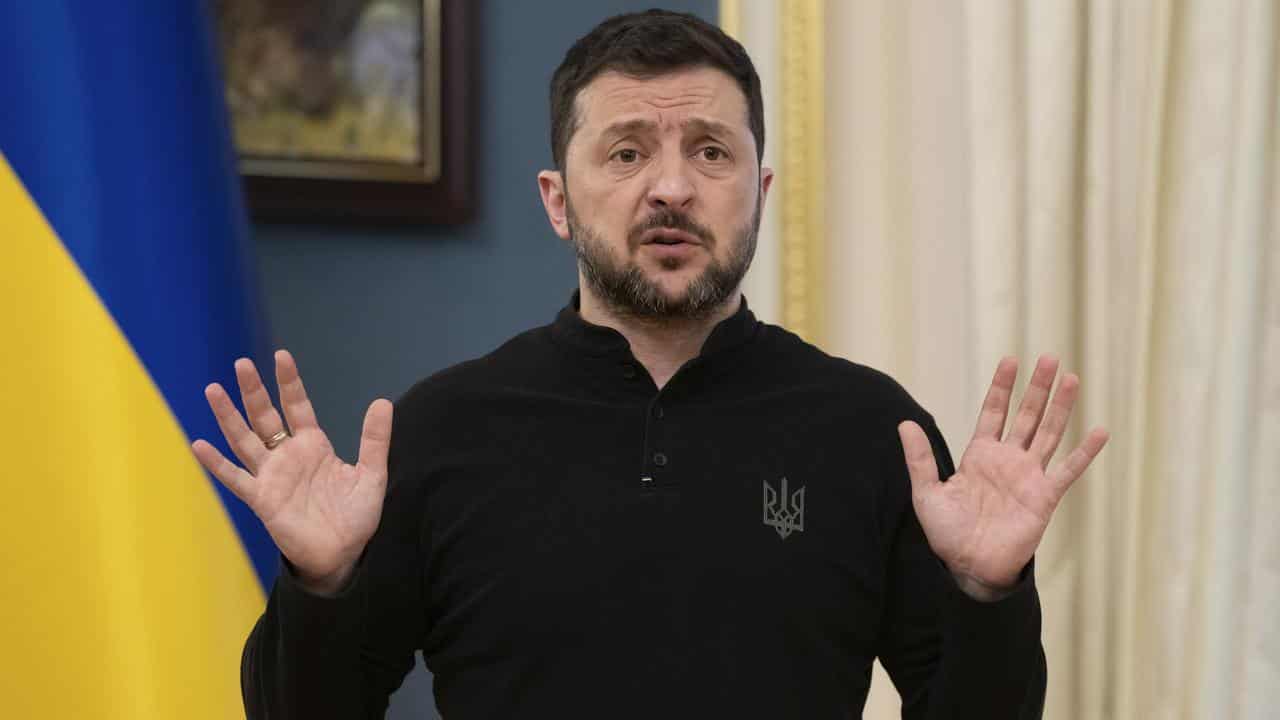 Ukrainian President Volodymyr Zelenskiy