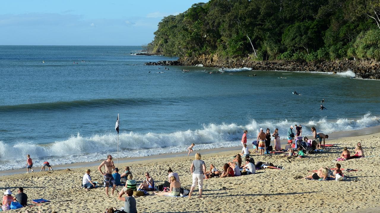 Noosa beach