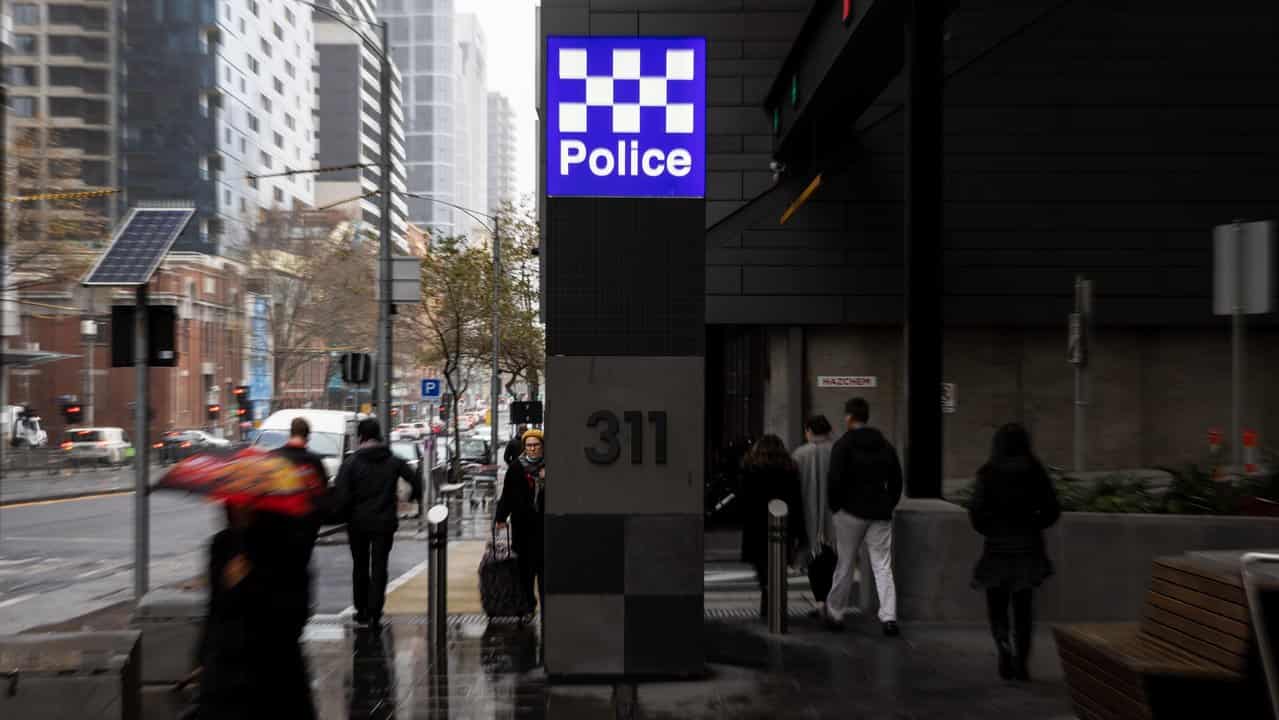 A police station in Melbourne