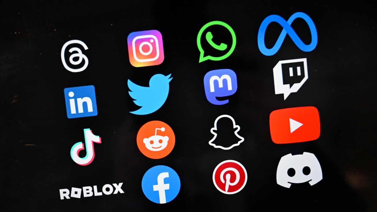 Social media logos (file image)