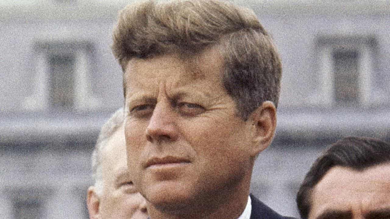 US President John F Kennedy (file image)