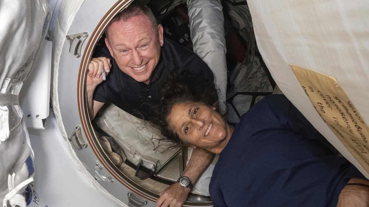 Butch Wilmore and Suni Williams (file image)