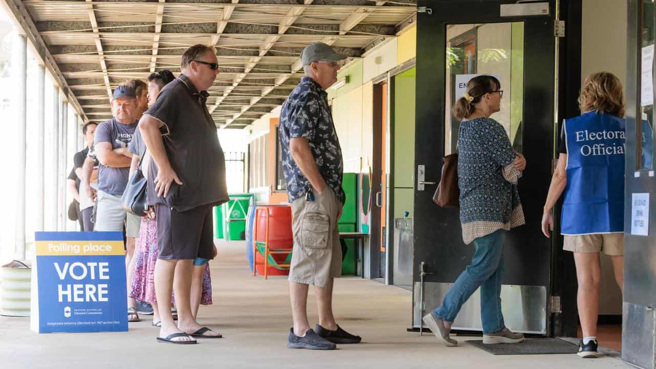 WA election polling booth