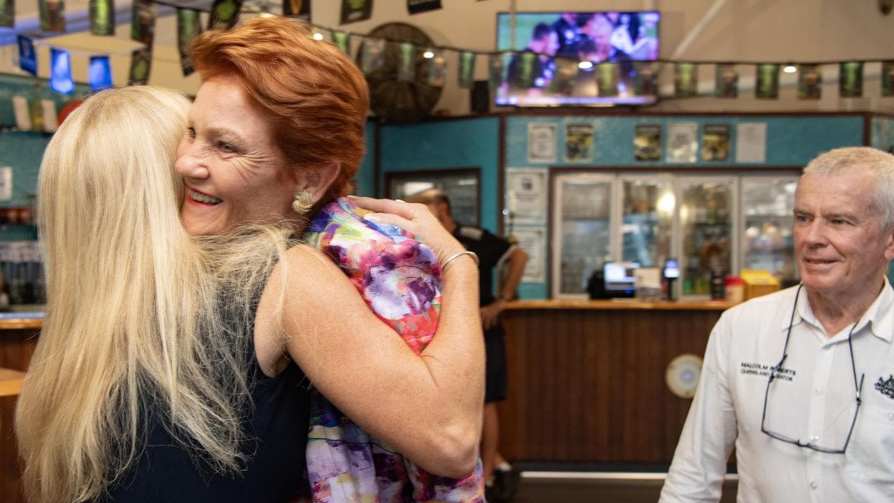 One Nation leader Pauline Hanson