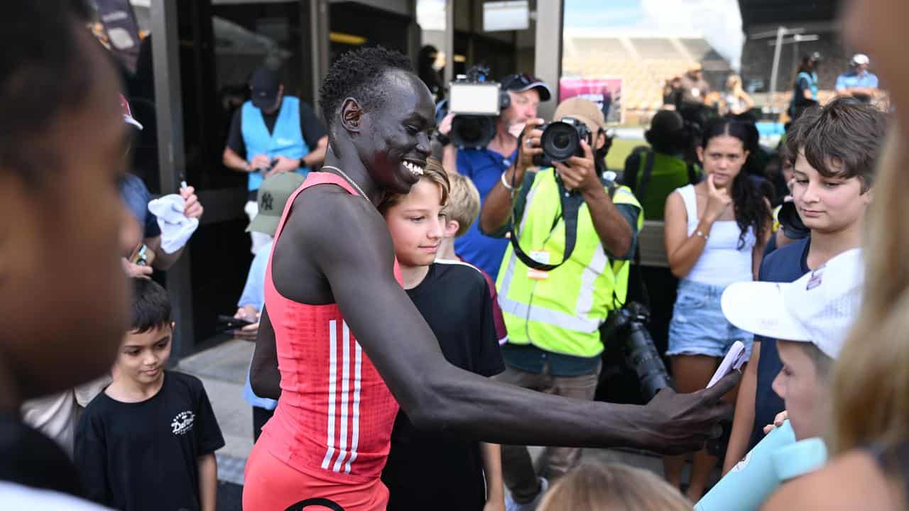 Queensland sprinter Gout Gout