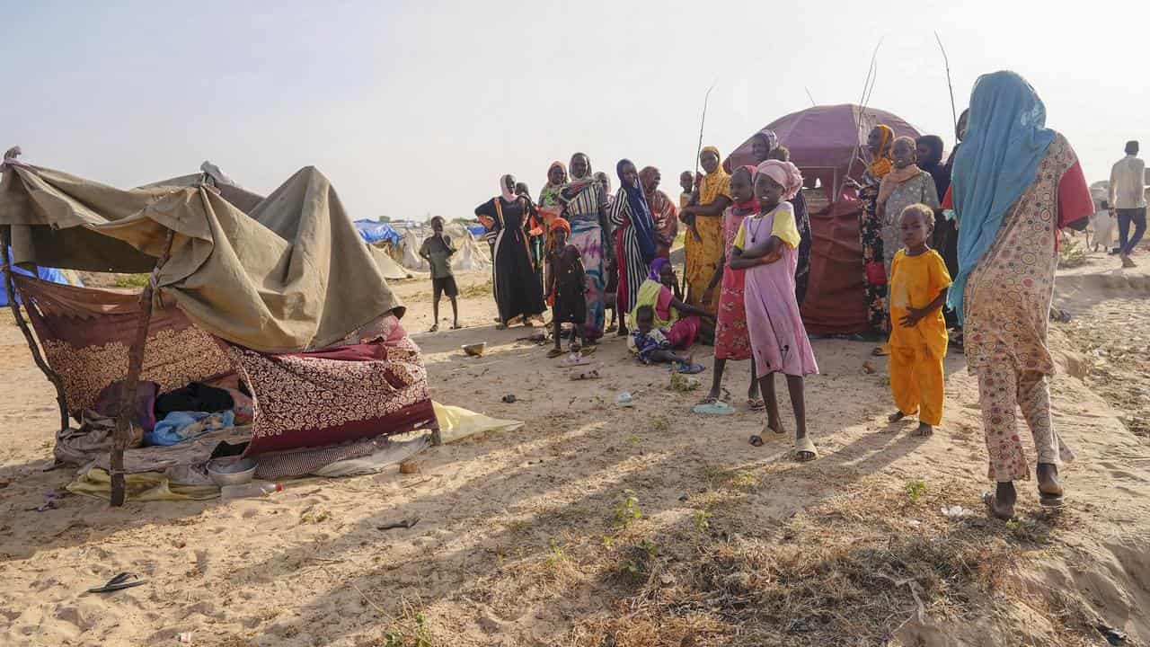 Sudanese refugees arrive in Acre, Chad