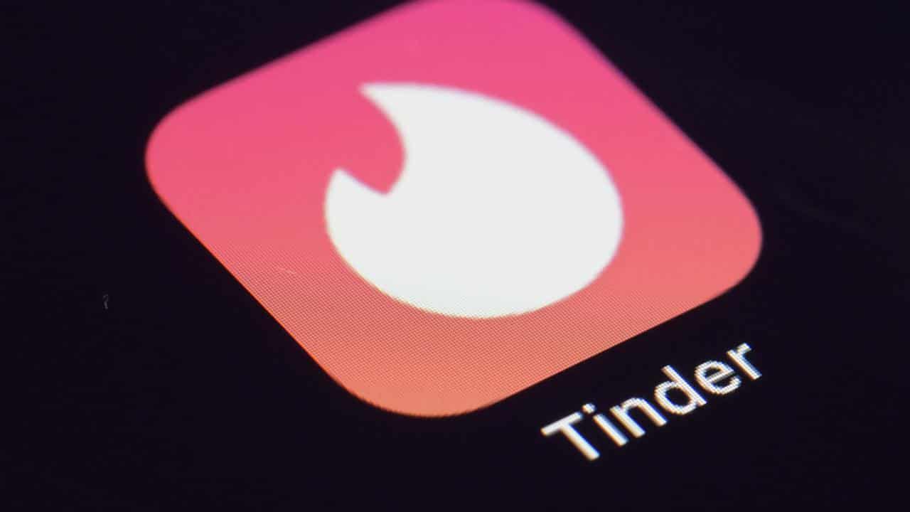 The icon for the dating app Tinder