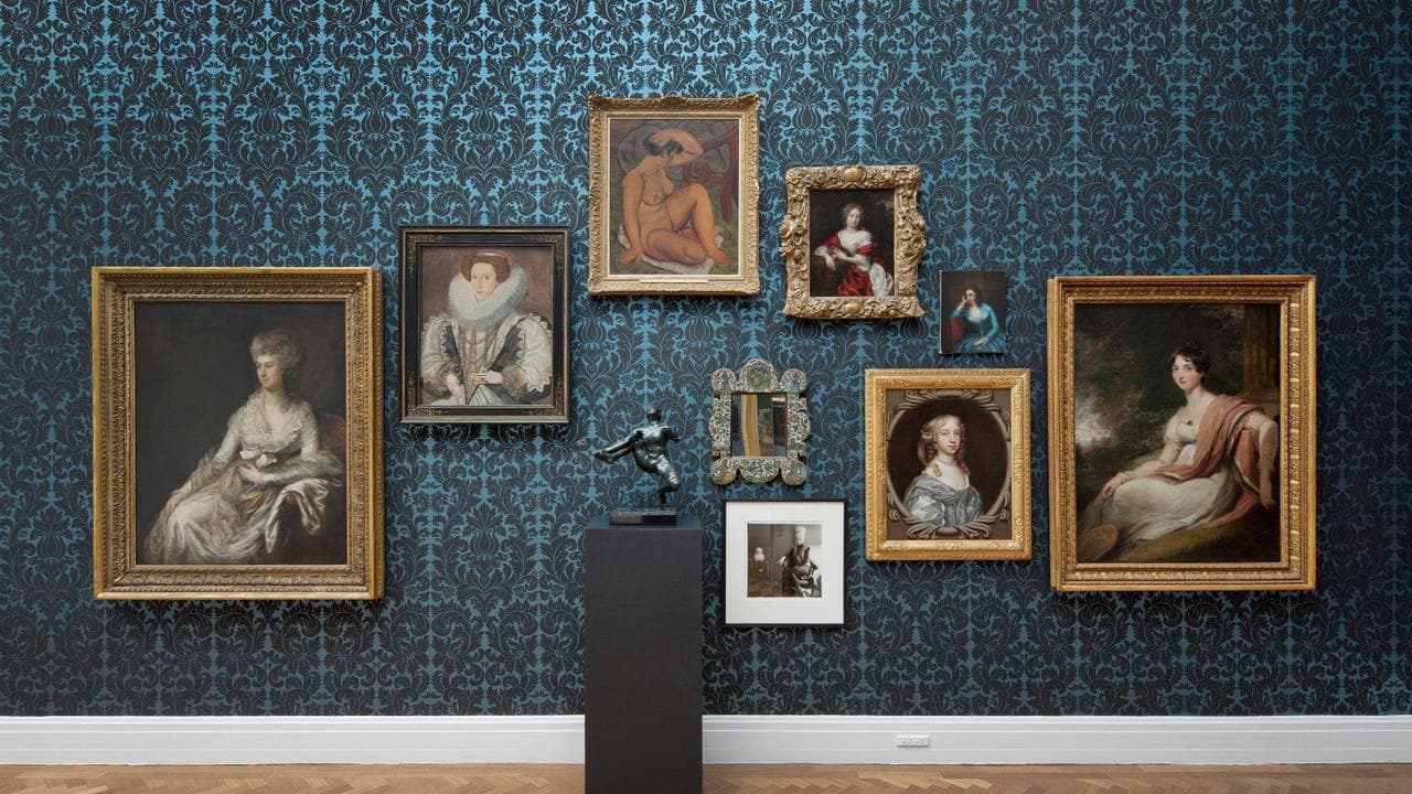 Painhtings at the Art Gallery of South Australia