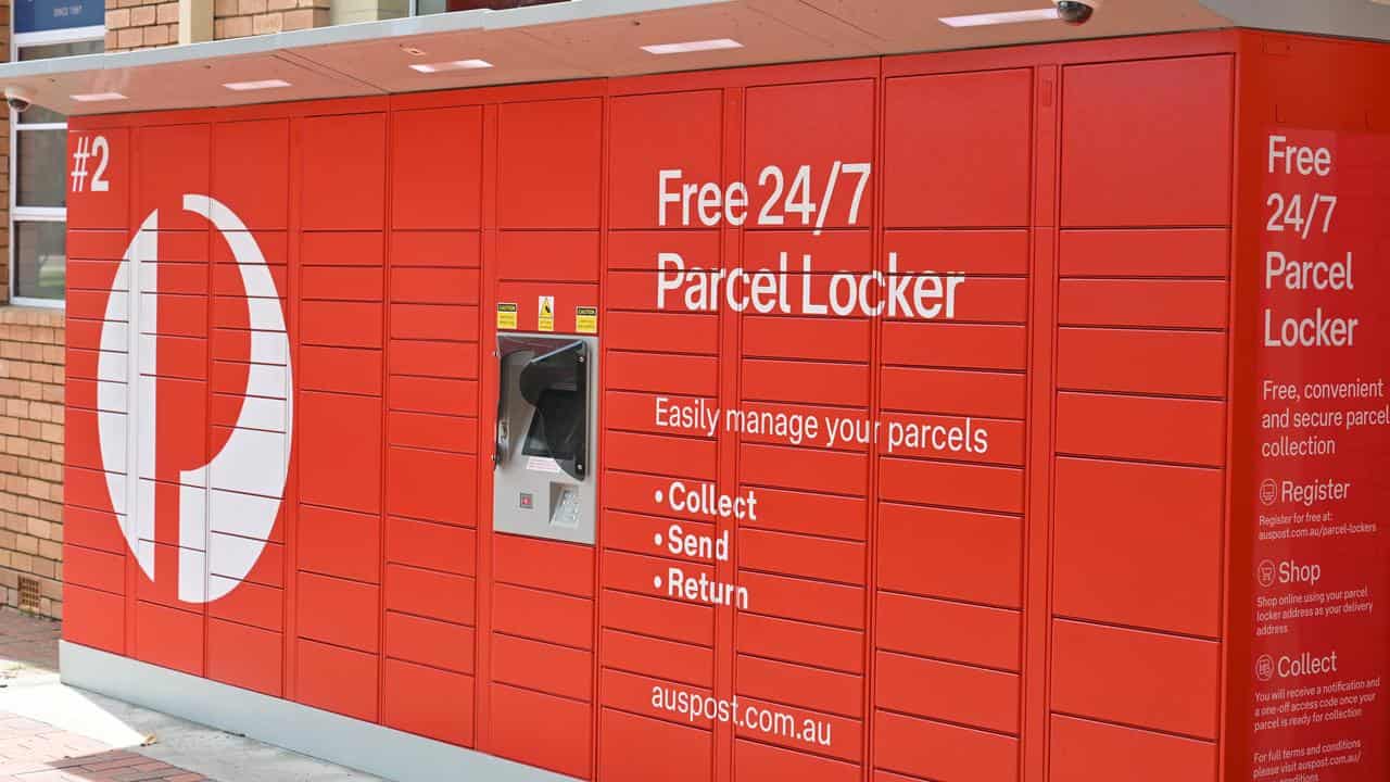 Australia Post parcel lockers