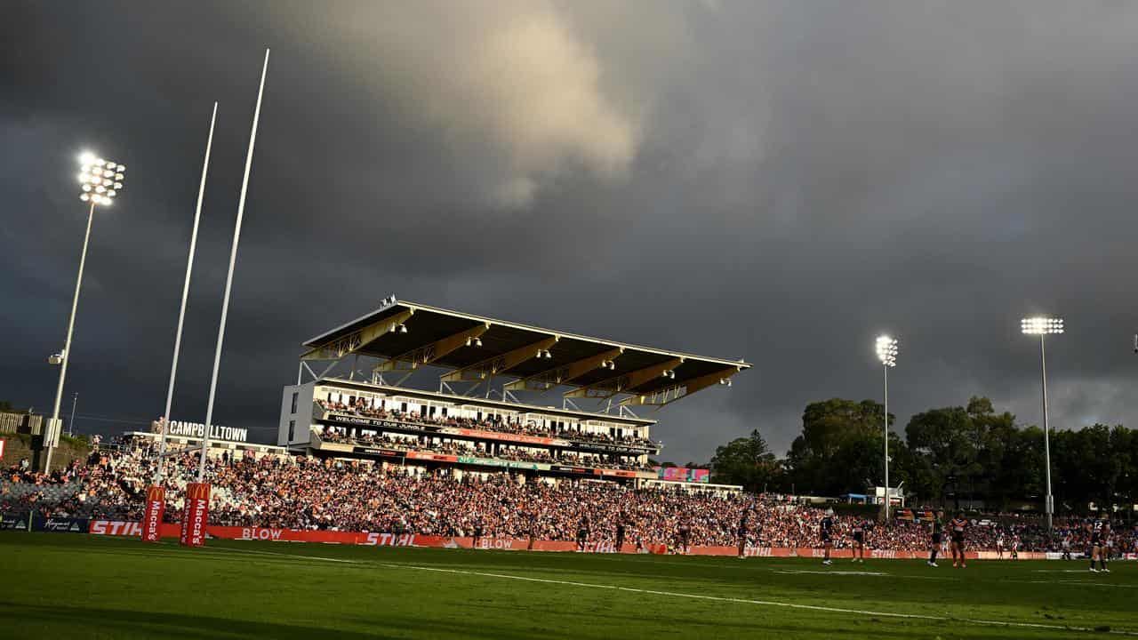 Campbelltown Sports Stadium.