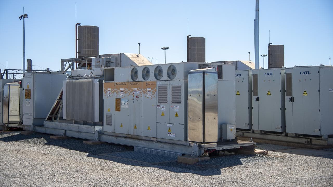 Solar and battery project built by APA for BHP
