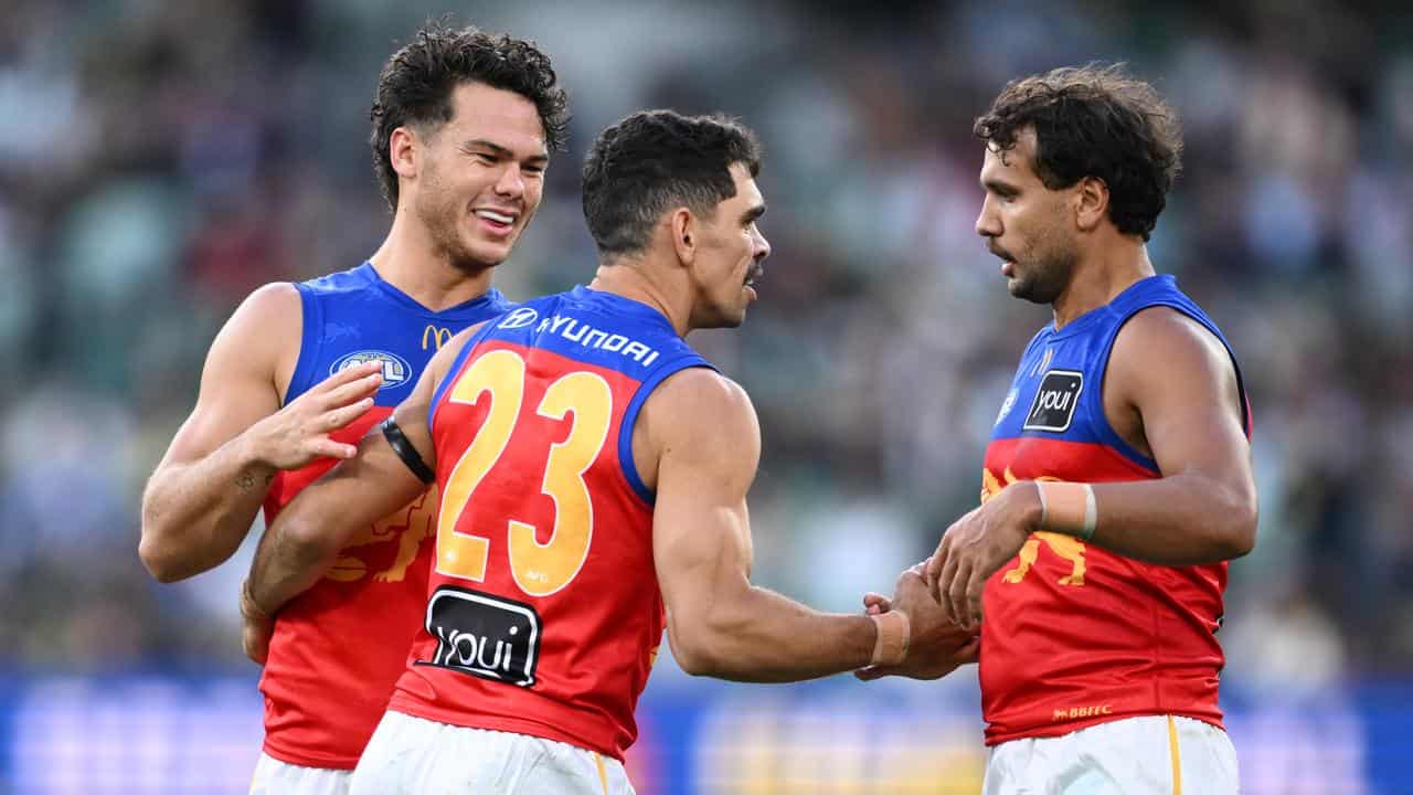 Cam Rayner, Charlie Cameron and Callum Ah Chee.