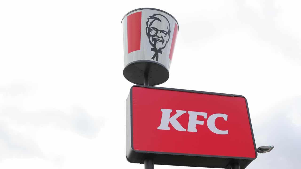 Kentucky Fried Chicken (KFC) signage (file image)
