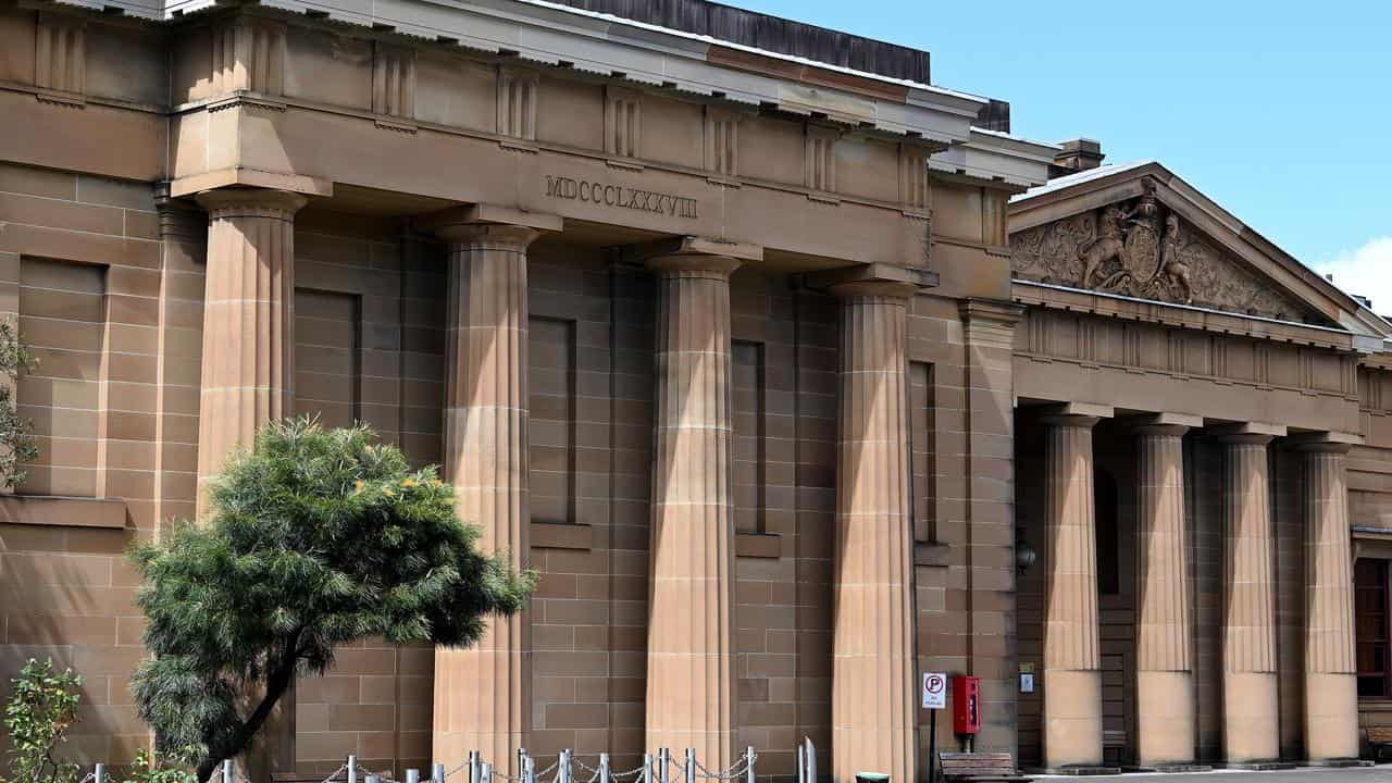 General view of a court building