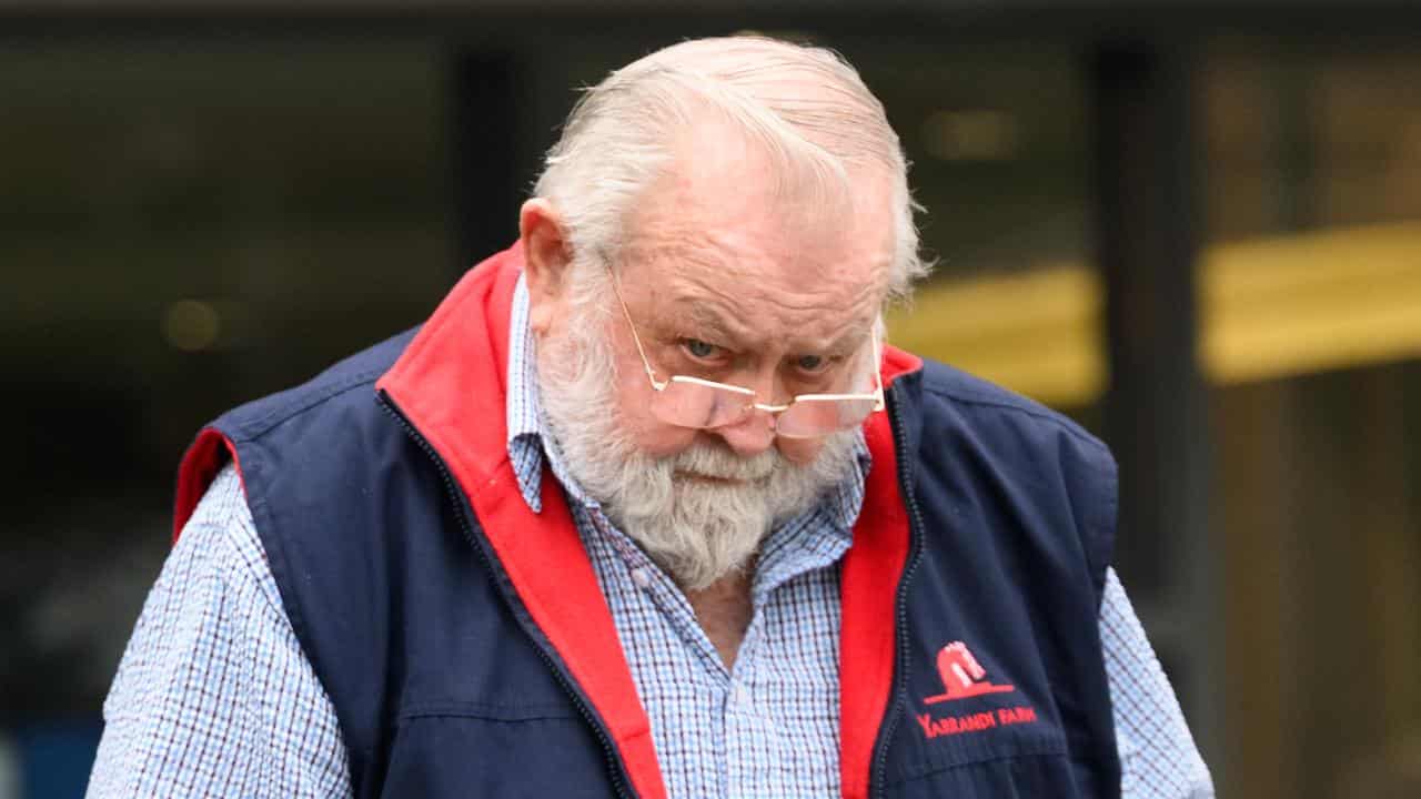 Cyril Alfred Hughes leaves the Parramatta District Court