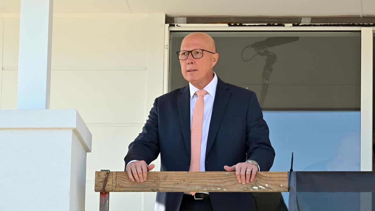 Opposition Leader Peter Dutton