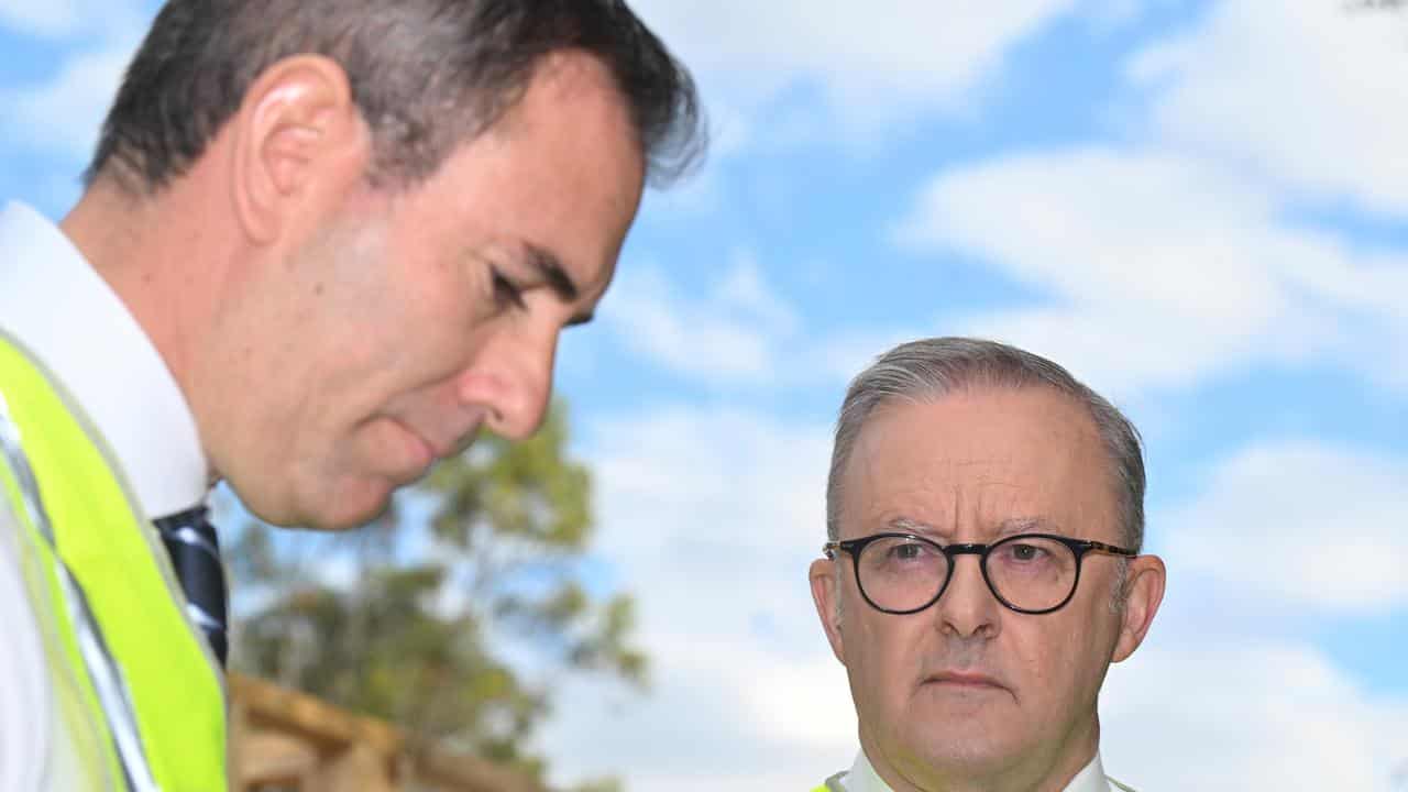 Anthony Albanese and Jim Chalmers