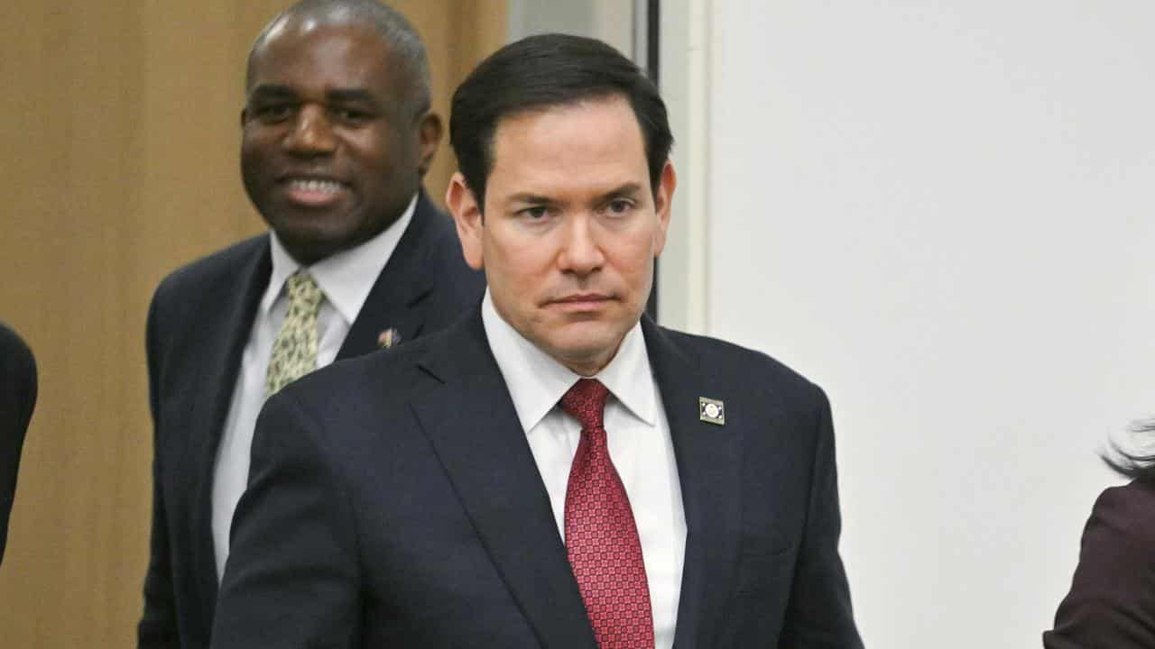 US Secretary of State Marco Rubio