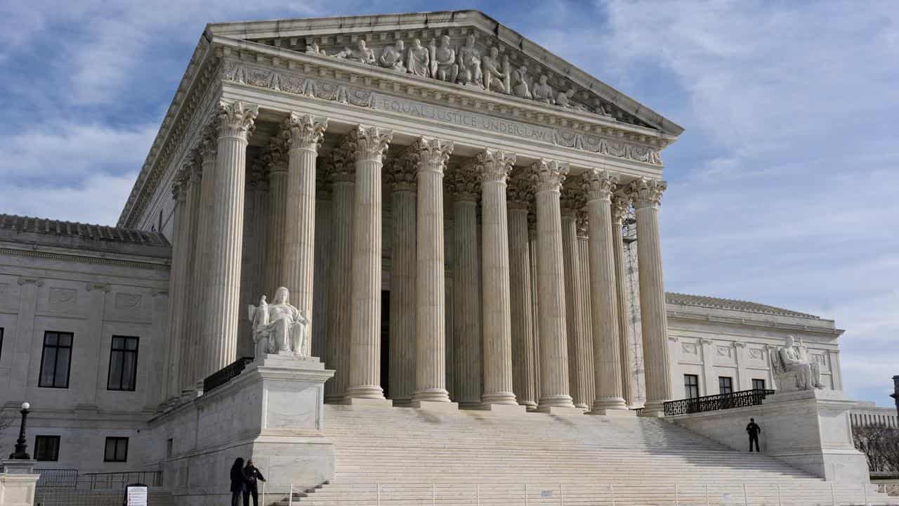 The US Supreme Court on Capitol Hill in Washington, DC