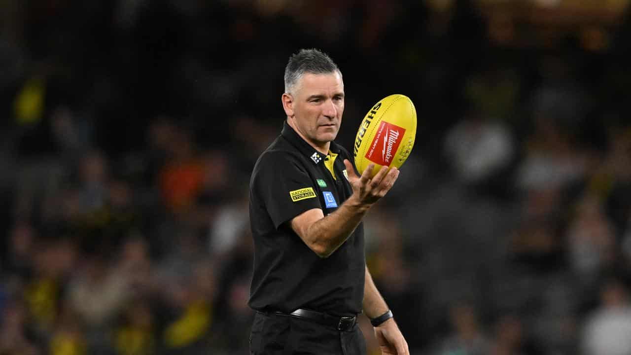 Richmond coach Adem Yze.
