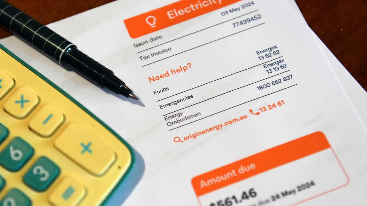 An electricty bill.